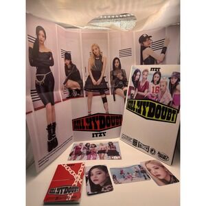 ITZY Kill My Doubt Album Inclusions Set Poster Photocards Postcard Ryujin Lia